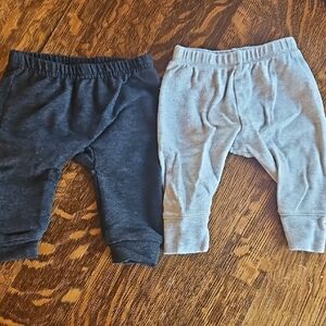 Cozy Kids Joggers - Charcoal and Light Gray